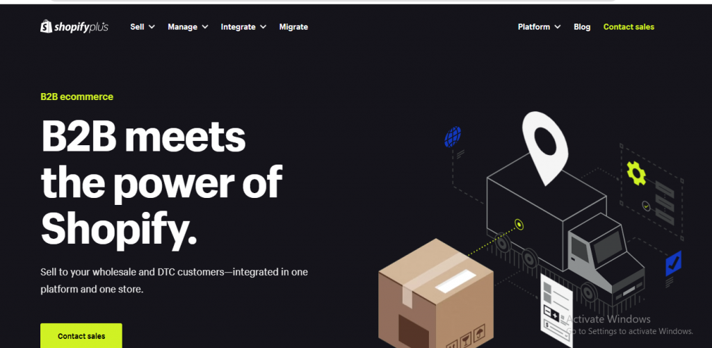 Shopify B2B Ecommerce Platform