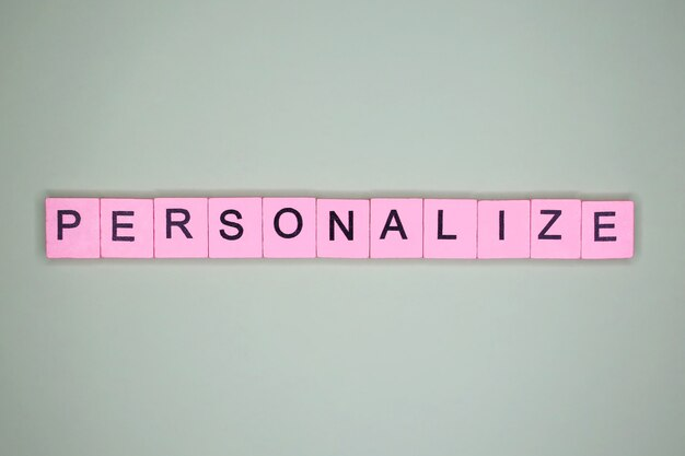 Personalization